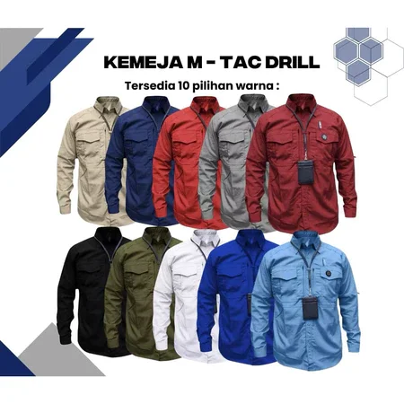 Kemeja Tactical MTAC Panjang || Kemeja MTAC Lengan Panjang || Kemeja Outdoor Tactical